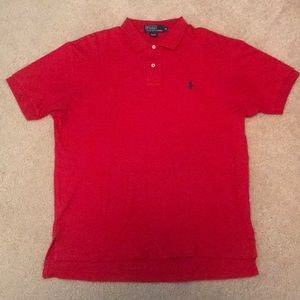 Men’s Polo by Ralph Lauren red polo